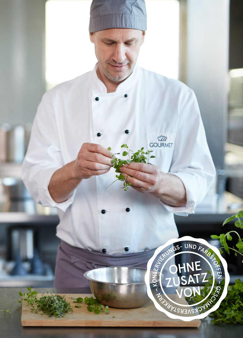 Markus Stacherl in der Küche