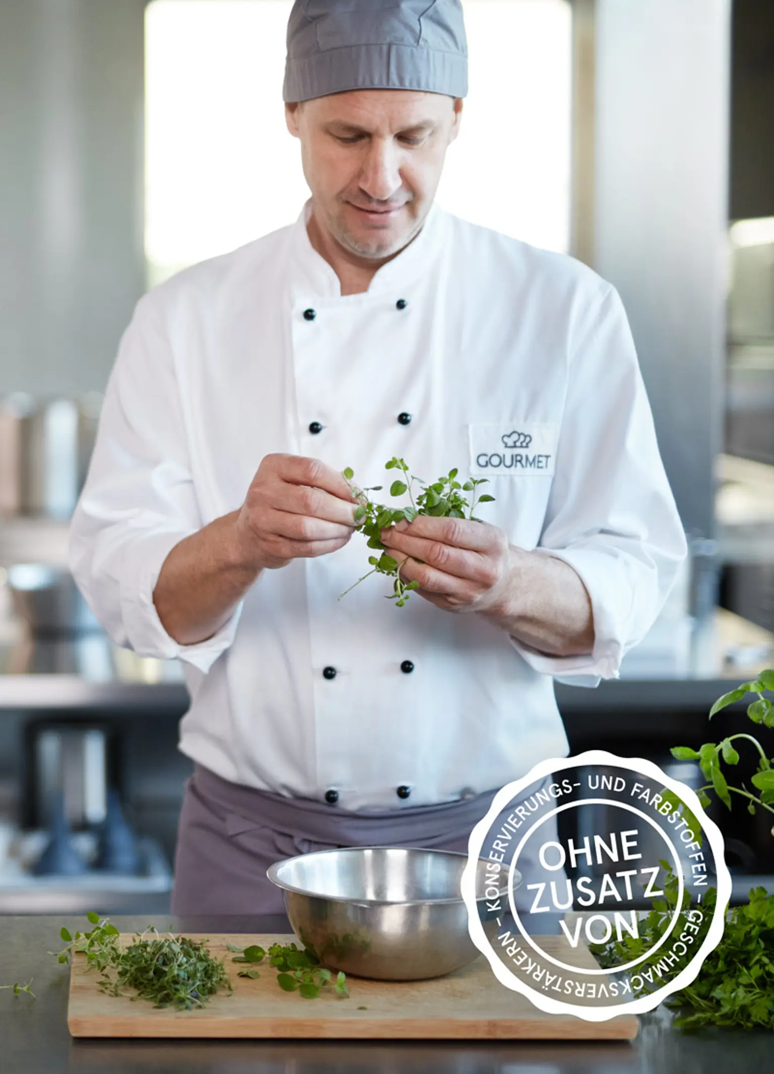 Markus Stacherl in der Küche
